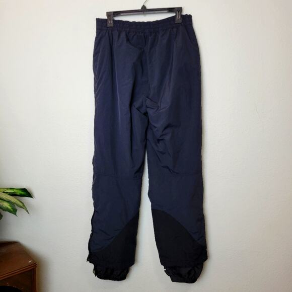 L.L.BEAN Black Insulated Snow Ski Pants With Gaiters Zip Pockets Size Small - Picture 7 of 10